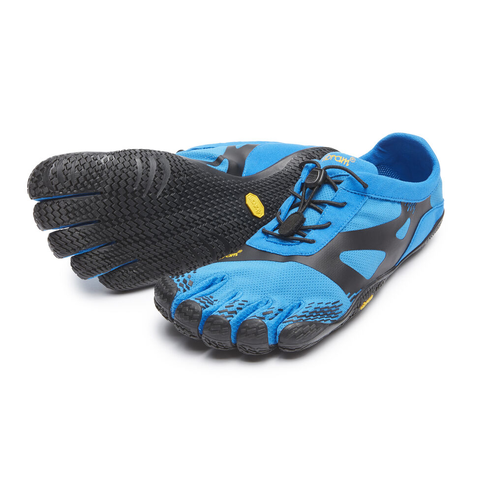 Vibram Fivefingers KSO EVO Mens Training Shoes Blue/Black Australia (VMP632974)